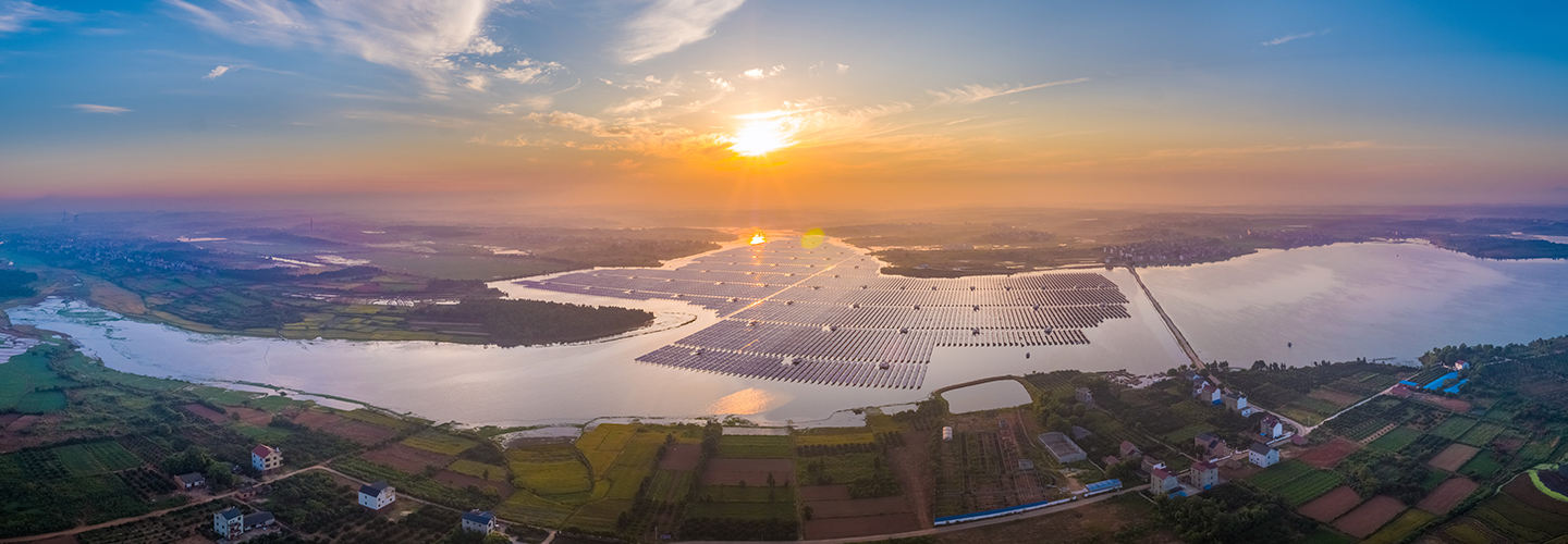 Jinko Power’s 123.235 MW Fishery-solar Hybrid PV Power Generation Project in Poyang, Jiangxi Province